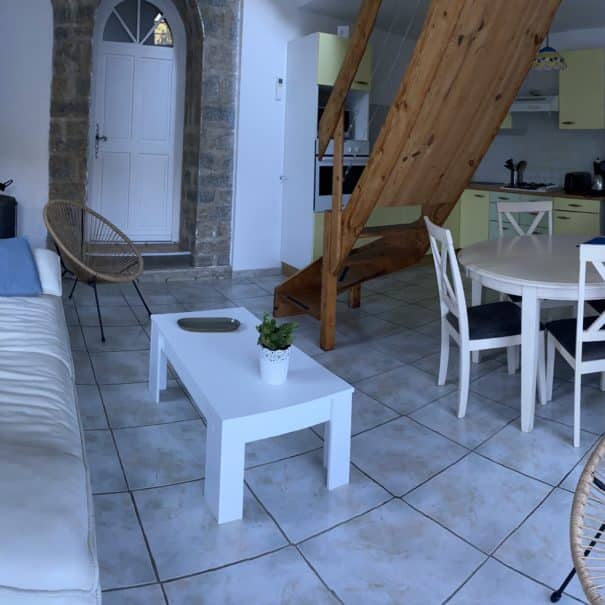 renting mas cevennes living room 6 persons