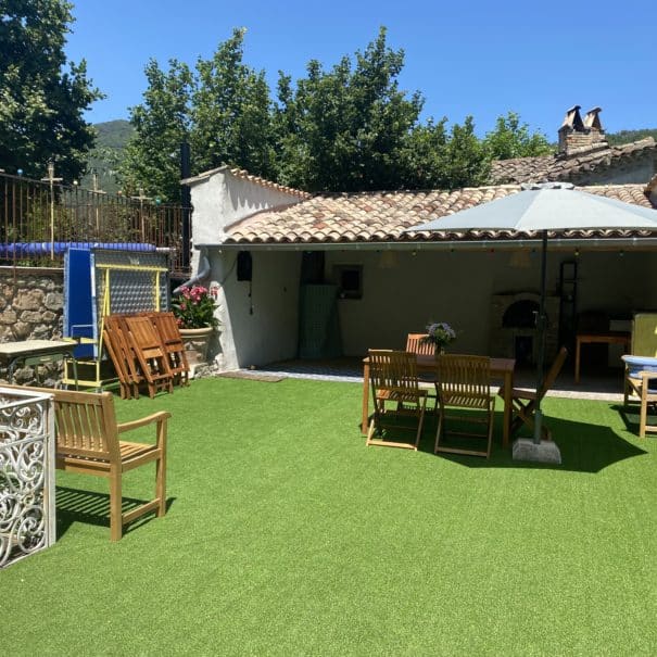 gites cevennes with swimming pool large terrace 90 square meters