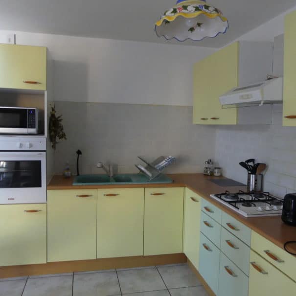 rental mas cevennes equipped kitchen