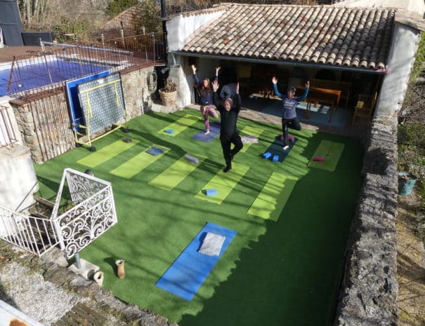 stage de yoga gîte cévennes