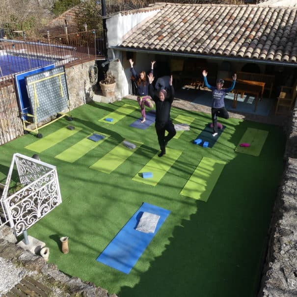 stage de yoga gîte cévennes